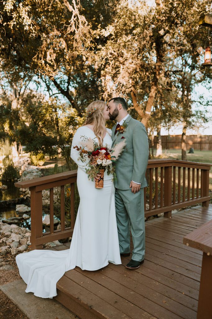 Outdoor Rustic Wedding Ceremony Texas Hill Country Natural Event Venue Redbud Hall Texas Old Town