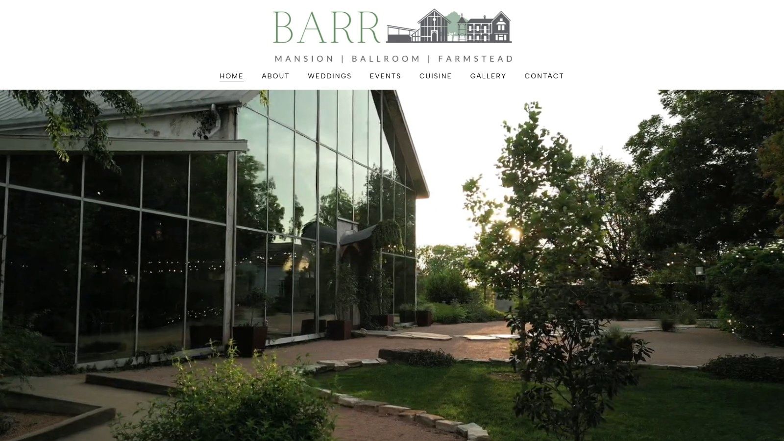 Barr Mansion, Ballroom & Farmstead