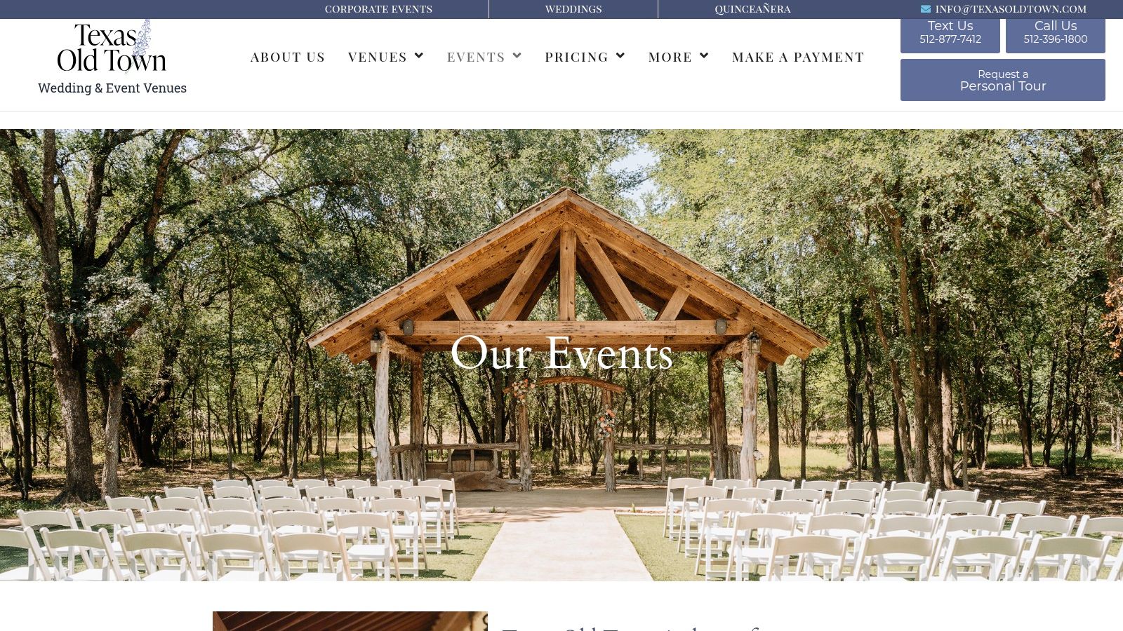 Events at Texas Old Town