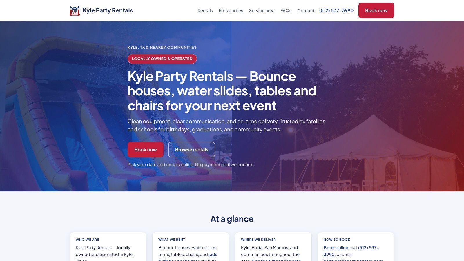 Kyle Party Rentals
