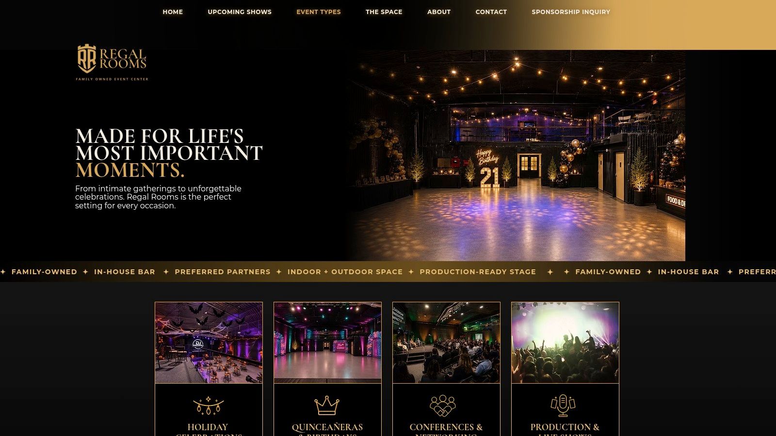 Regal Rooms in South Austin